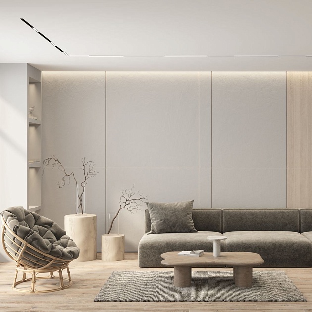 Трековый светодиодный светильник Denkirs Simple Linear DK8205-BK изображение 3 Трековый светодиодный светильник Denkirs Simple Linear DK8205-BK Фото № 3