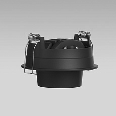 Встраиваемый светодиодный светильник Elektrostandard Conner 25086/LED 8W 4000K черный a063992 2