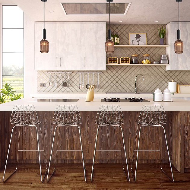 Подвесной светильник Eurosvet 50181/1 янтарь Фото № 5