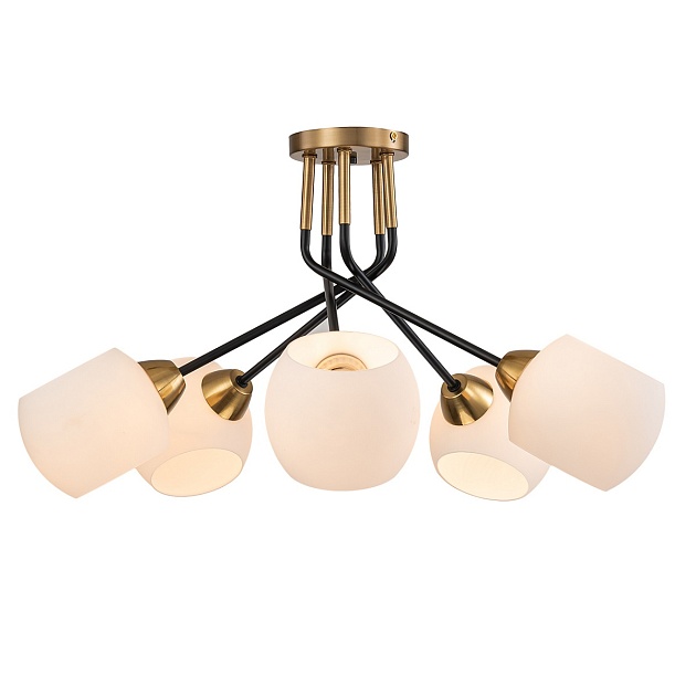 Потолочная люстра Escada Bond 2113/5P Copper/Black Фото № 