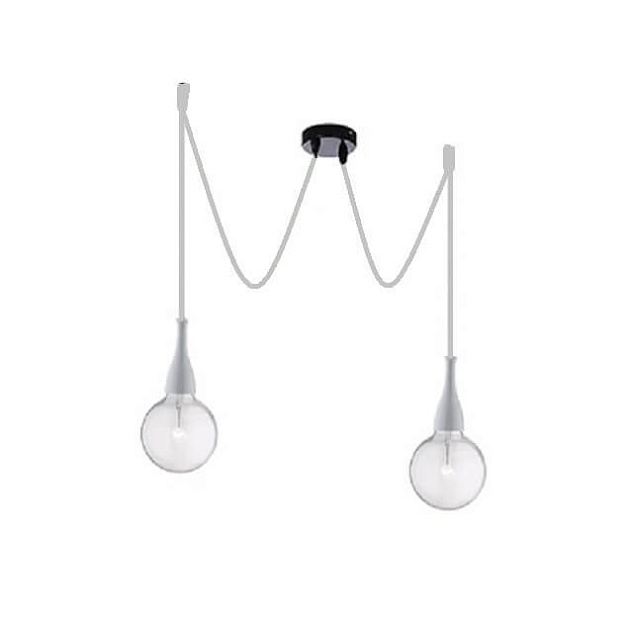Подвесной светильник Ideal Lux Minimal SP2 Bianco Opaco 112718 Фото № 
