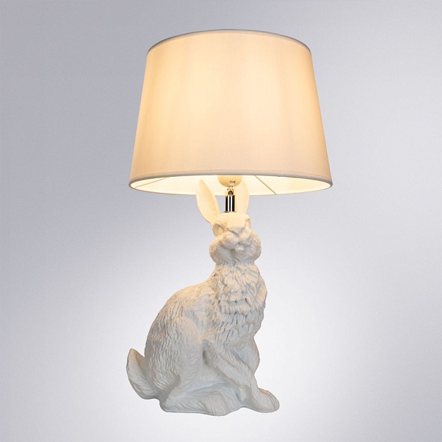 Настольная лампа Arte Lamp Izar A4015LT-1WH изображение 4 Настольная лампа Arte Lamp Izar A4015LT-1WH Фото № 4