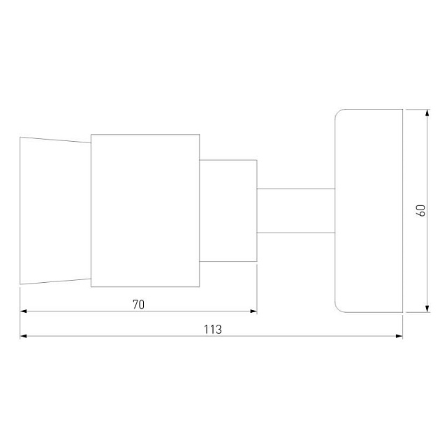 Светодиодный спот Eurosvet Plat 20125/1 белый Фото № 3