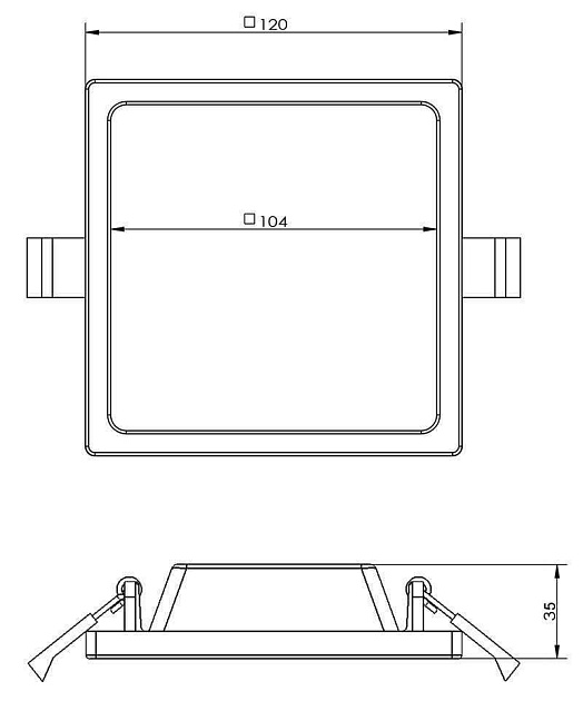 Встраиваемый светодиодный светильник Deko-Light Alya 565368 изображение 2 Встраиваемый светодиодный светильник Deko-Light Alya 565368 Фото № 2