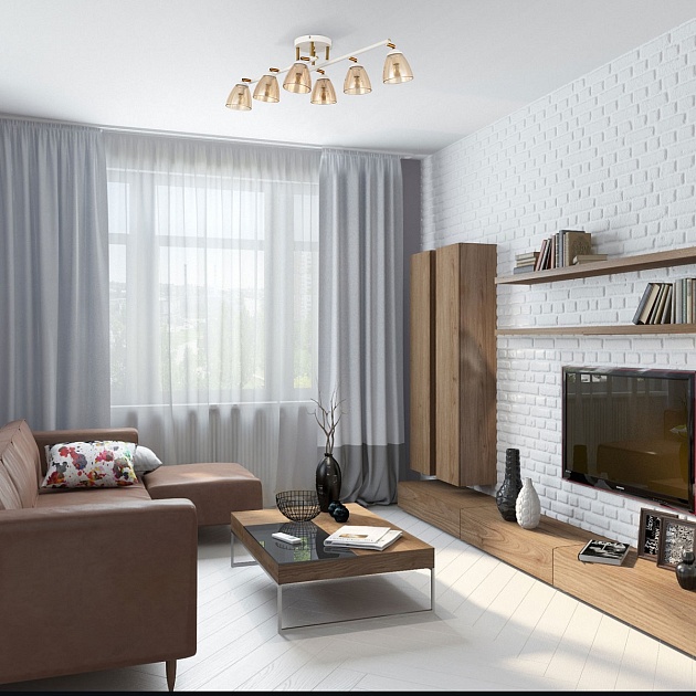 Потолочная люстра De Markt City Тетро 673017406 изображение 11 Потолочная люстра De Markt City Тетро 673017406 Фото № 11