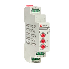 Реле времени (10 устанавл. функц.) RT-10-2 EKF PROxima rt-10-2