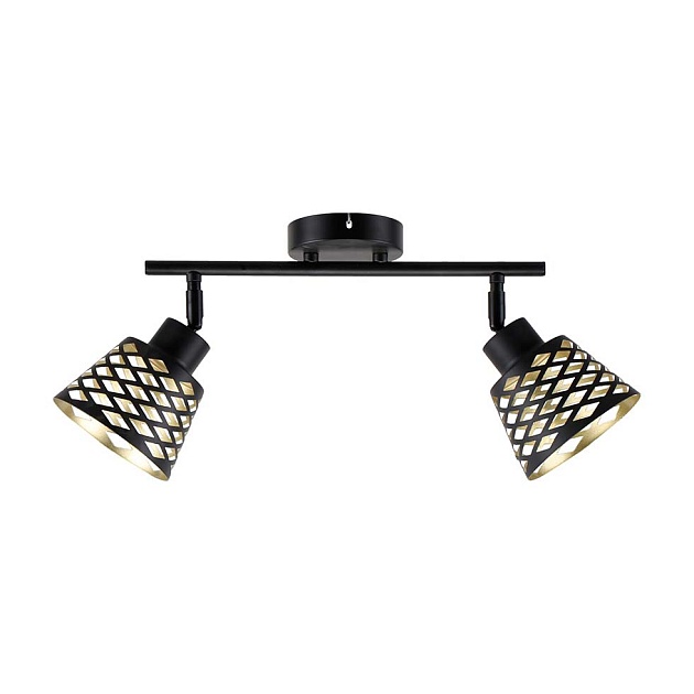 Спот ЭкономСвет 86007/2BK BK+GD Фото № 