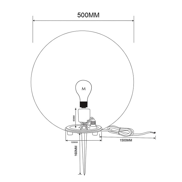 Уличный светильник Maytoni Erda O594FL-01W1 Фото № 2
