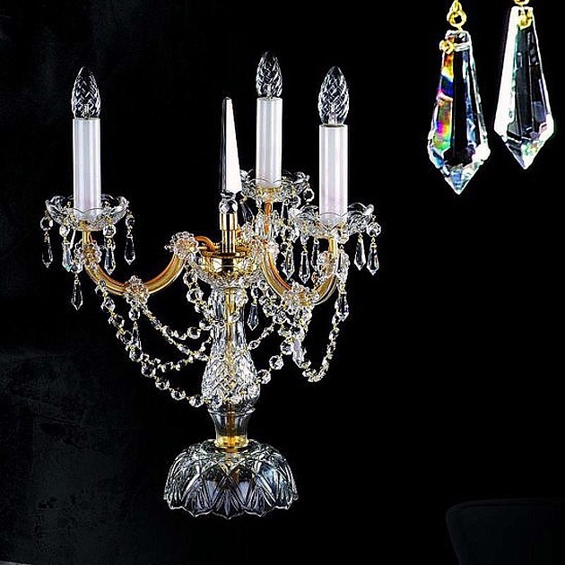 Настольная лампа Artglass Maria Terezia 15 CE изображение 2 Настольная лампа Artglass Maria Terezia 15 CE Фото № 2