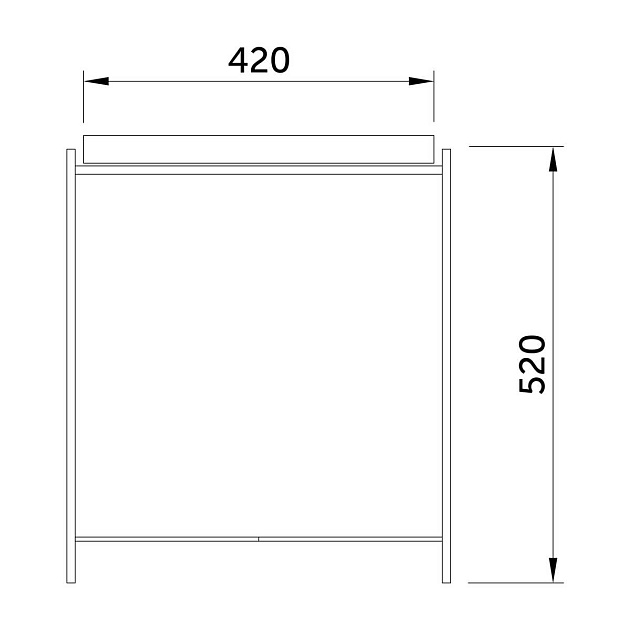 Журнальный стол AksHome Trick серый, окрашенный металл 66915 изображение 2 Журнальный стол AksHome Trick серый, окрашенный металл 66915 Фото № 2