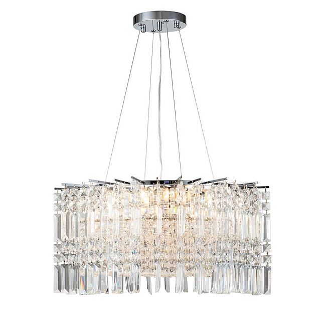 Подвесная люстра Indigo Artisto 12032/8P Chrome V000337 изображение Подвесная люстра Indigo Artisto 12032/8P Chrome V000337 Фото №