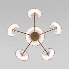 Подвесная люстра Eurosvet Milos 60153/8 латунь 3