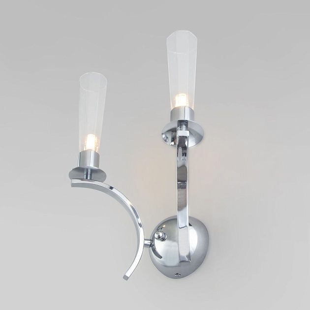 Бра Eurosvet Rosher 60141/2 хром Фото № 6