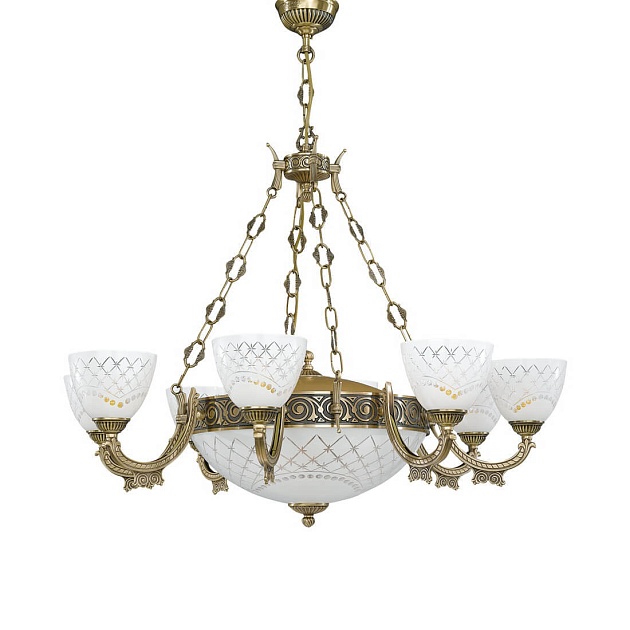 Подвесная люстра Reccagni Angelo L 7052/8+3 изображение Подвесная люстра Reccagni Angelo L 7052/8+3 Фото №