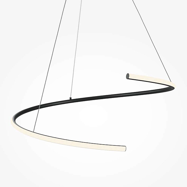 Подвесной светодиодный светильник Maytoni Curve MOD242PL-L33BK изображение 3 Подвесной светодиодный светильник Maytoni Curve MOD242PL-L33BK Фото № 3