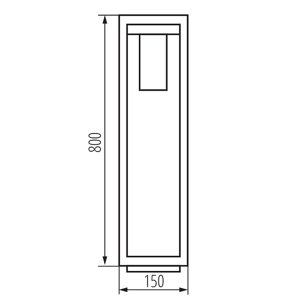 Садовый светильник Kanlux VIMO 80 BR 34989 Фото № 2