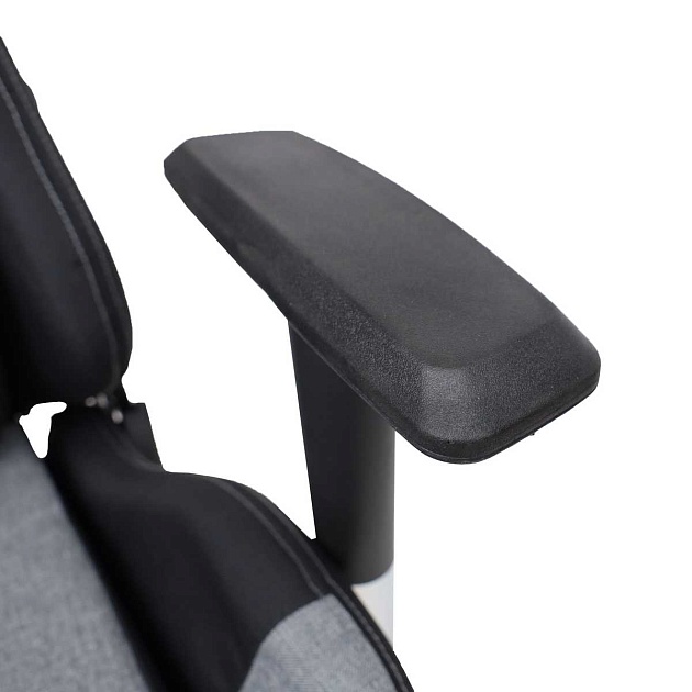 Игровое кресло AksHome Savage серый + черный, ткань 83800 изображение 7 Игровое кресло AksHome Savage серый + черный, ткань 83800 Фото № 7