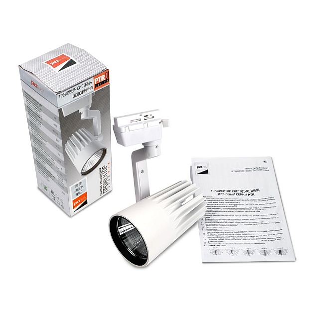 Трековый светодиодный светильник Jazzway PTR 0130-2 5022737 изображение 4 Трековый светодиодный светильник Jazzway PTR 0130-2 5022737 Фото № 4