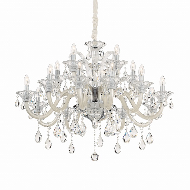Подвесная люстра Ideal Lux Colossal SP15 Avorio 081564 Фото № 