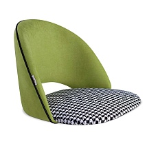 Офисный стул Sheffilton SHT-ST34-3/S37 оливковый/гусиная лапка/черный муар 9033037601 4