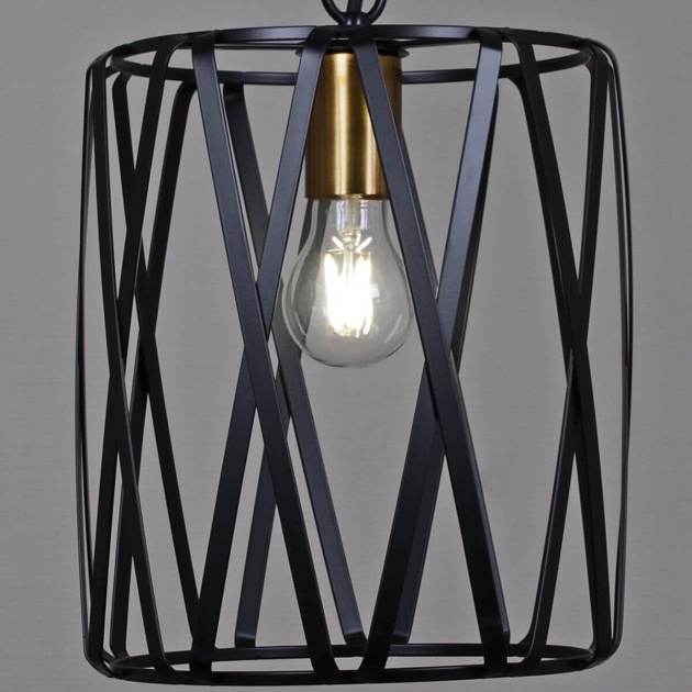 Подвесной светильник Illumico IL1023-1PB-05 BK GD изображение 3 Подвесной светильник Illumico IL1023-1PB-05 BK GD Фото № 3