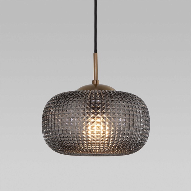 Подвесной светильник Eurosvet Gem 50262/1 темно-серый изображение 5 Подвесной светильник Eurosvet Gem 50262/1 темно-серый Фото № 5