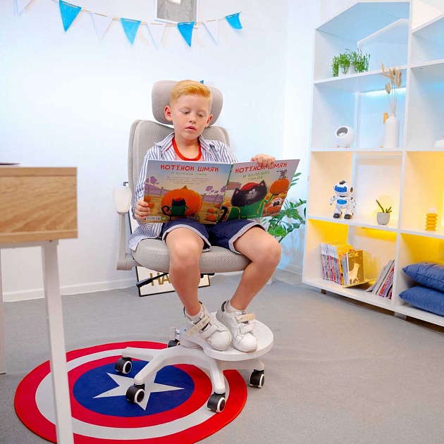 Детское кресло AksHome Twins серый, ткань 75267 изображение 11 Детское кресло AksHome Twins серый, ткань 75267 Фото № 11