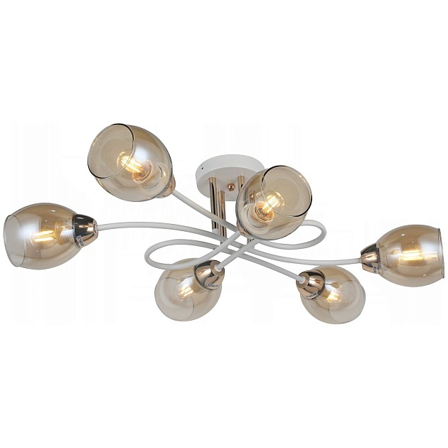 Потолочная люстра Illumico IL8263-6COU-79 WH GD Фото № 