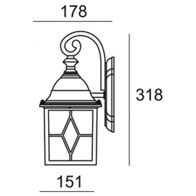 Настенный светильник Deko-Light Sargas 341245 Фото № 2