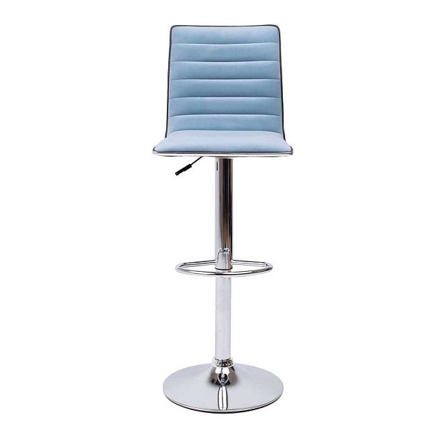 Барный стул AksHome Capri пыльный голубой, велюр 80172 Фото № 11