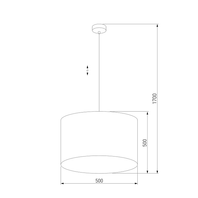 Подвесная люстра TK Lighting 6173 Tercino Blue Фото № 2