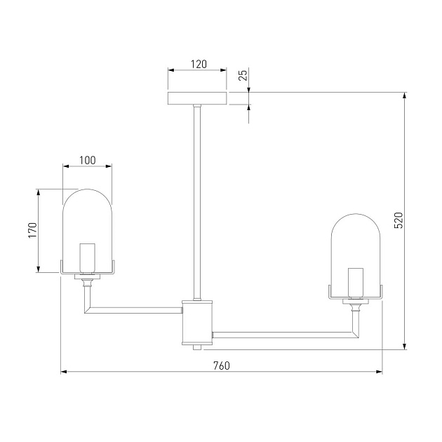 Подвесная люстра Eurosvet Pluto 60156/8 хром изображение 2 Подвесная люстра Eurosvet Pluto 60156/8 хром Фото № 2