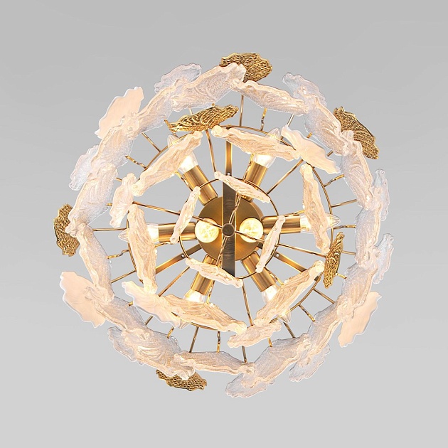 Подвесная люстра Bogates Leaf 369/8 изображение 4 Подвесная люстра Bogates Leaf 369/8 Фото № 4