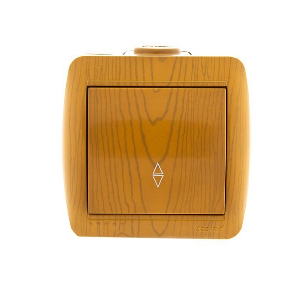 Выключатель проходной Lezard Nata ольха 710-0700-105 изображение Выключатель проходной Lezard Nata ольха 710-0700-105 Фото №