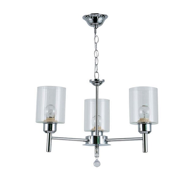 Подвесная люстра ЭкономСвет 13130/3CR CL Фото № 