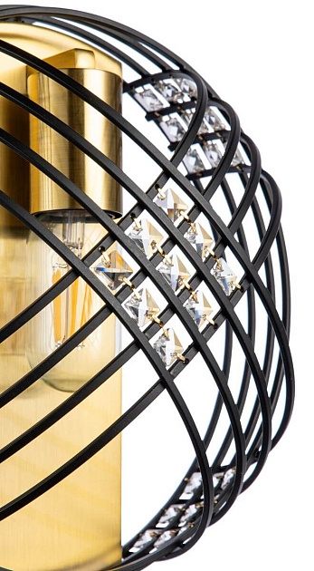 Настенный светильник Indigo Fresco 10001/1W Black V000105 Фото № 3