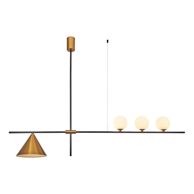 Подвесная люстра Indigo Breve 11031/4R Brass V000027 изображение Подвесная люстра Indigo Breve 11031/4R Brass V000027 Фото №