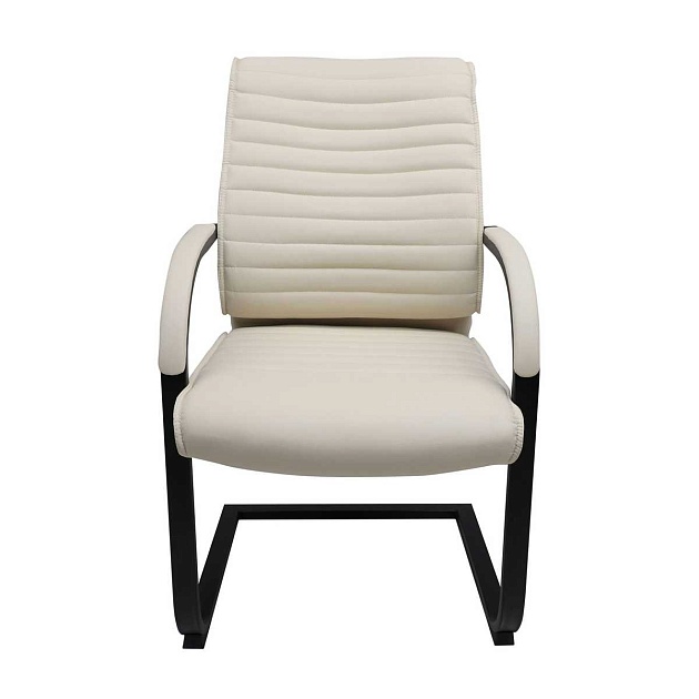 Офисный стул AksHome Augusto кремовый + черный 87591 Фото № 8