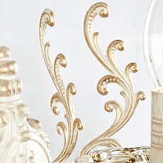 Бра Eurosvet 3281/2 белый с золотом/тонированный хрусталь Strotskis 3