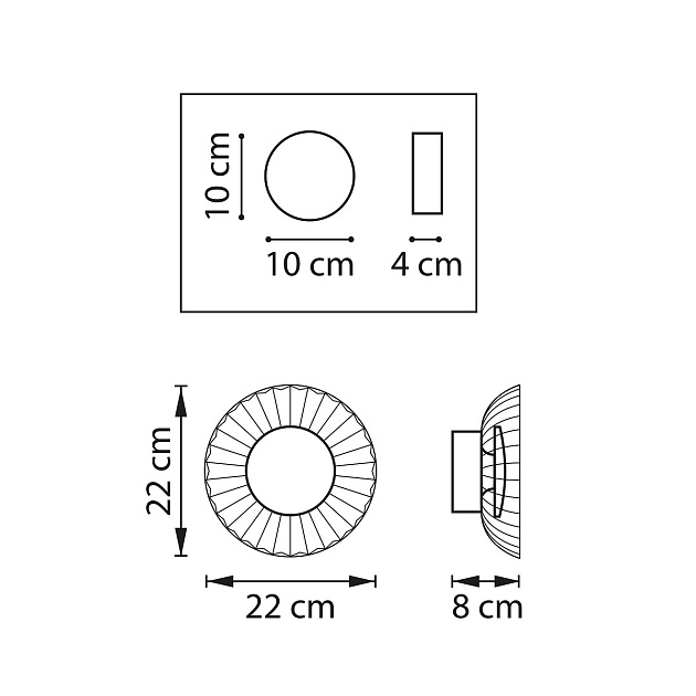 Бра Lightstar Celesta 809013 Фото № 6
