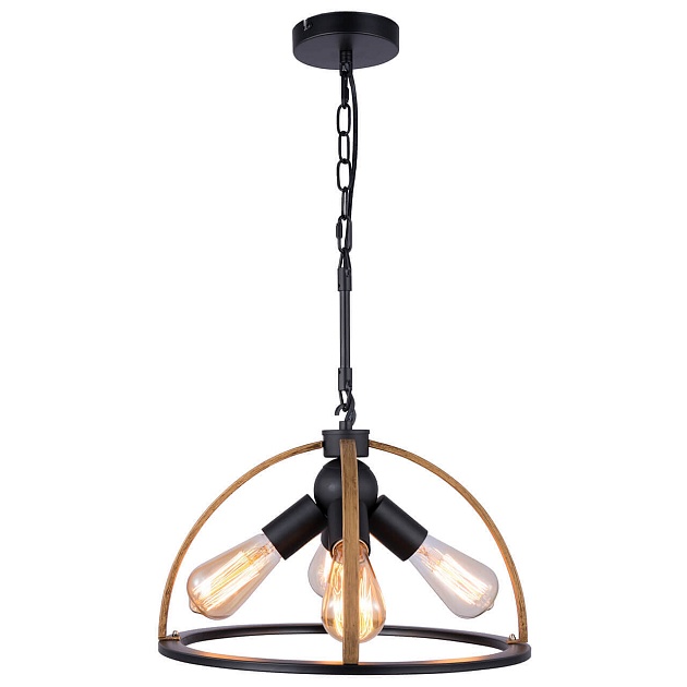 Подвесная люстра Toplight Jasmin TL1179H-04BK изображение Подвесная люстра Toplight Jasmin TL1179H-04BK Фото №