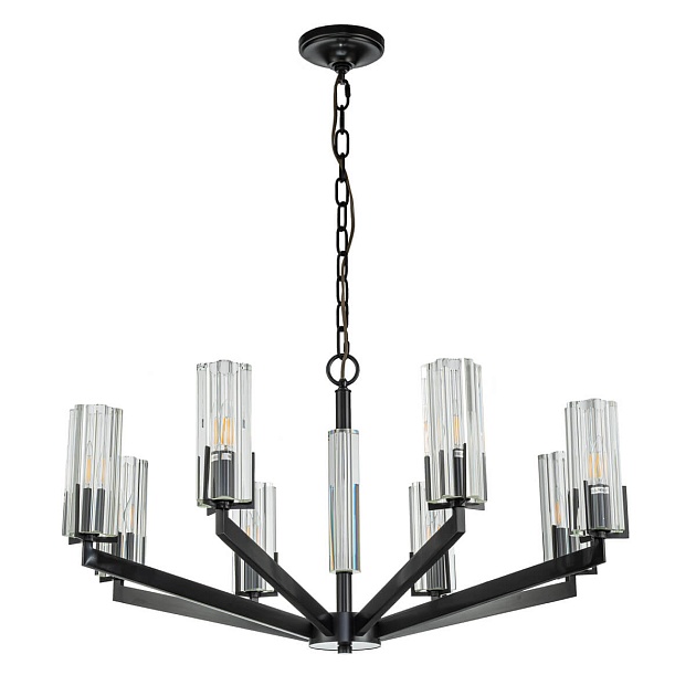 Подвесная люстра Belfast Malone 6035-8 BL CL изображение 3 Подвесная люстра Belfast Malone 6035-8 BL CL Фото № 3