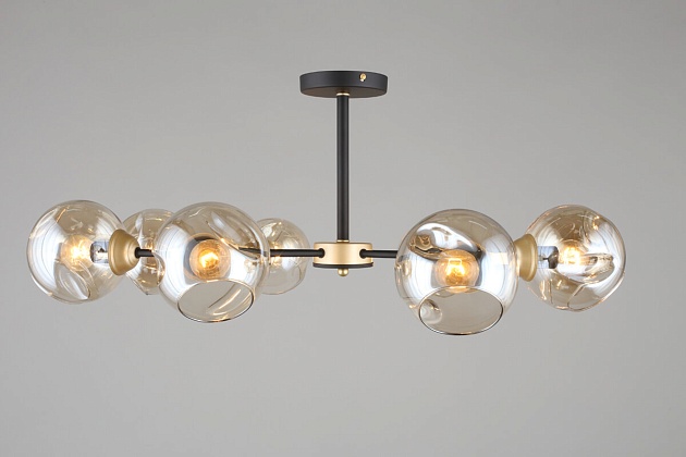 Потолочная люстра Omnilux Sandrigo OML-93607-08 изображение 2 Потолочная люстра Omnilux Sandrigo OML-93607-08 Фото № 2