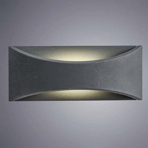 Уличный настенный светодиодный светильник Arte Lamp A8288AL-1GY изображение 2 Уличный настенный светодиодный светильник Arte Lamp A8288AL-1GY Фото № 2