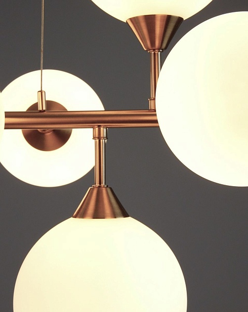 Подвесная люстра Moderli Molecule V10841-7P изображение 3 Подвесная люстра Moderli Molecule V10841-7P Фото № 3