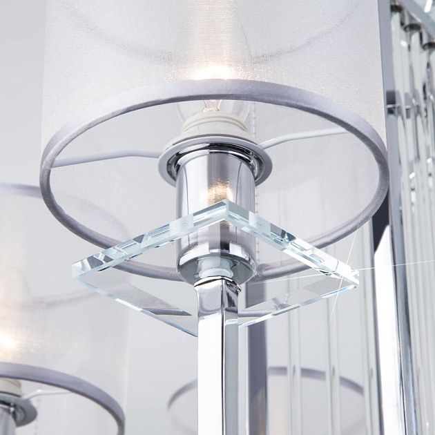 Подвесная люстра Eurosvet Fargo 60123/6 хром Smart изображение 4 Подвесная люстра Eurosvet Fargo 60123/6 хром Smart Фото № 4