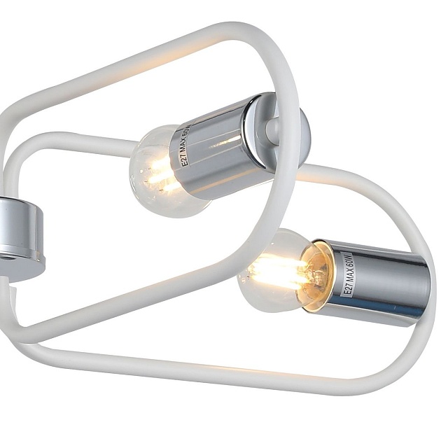 Потолочная люстра Illumico IL8253-5COU-79 WH CR изображение 2 Потолочная люстра Illumico IL8253-5COU-79 WH CR Фото № 2