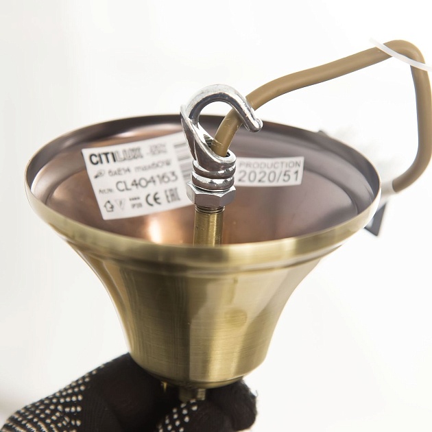 Подвесная люстра Citilux Кармен CL404153 изображение 2 Подвесная люстра Citilux Кармен CL404153 Фото № 2