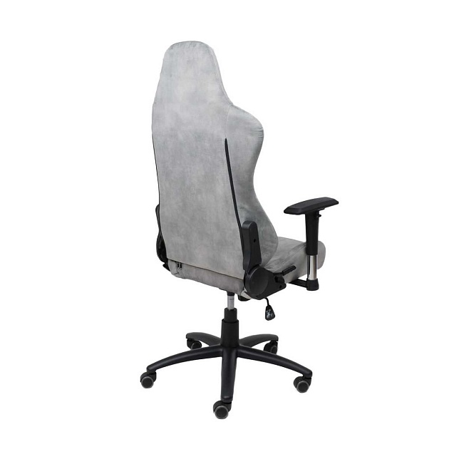 Игровое кресло AksHome Titan серый, ретро-велюр 83801 Фото № 9