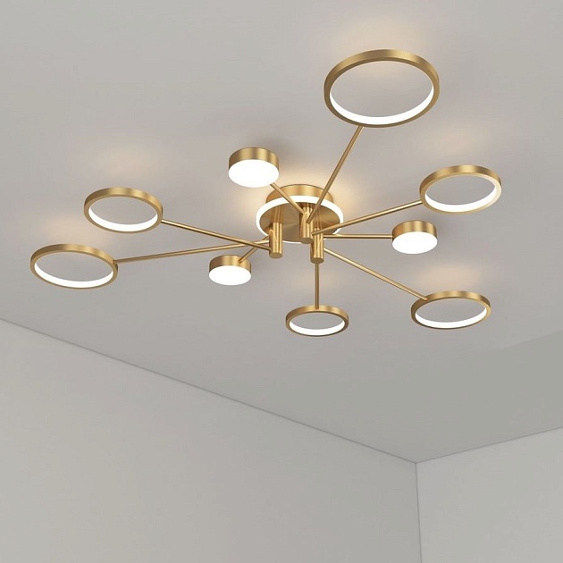 Потолочная светодиодная люстра Romatti Kobo Tona PT81020-9P Фото № 